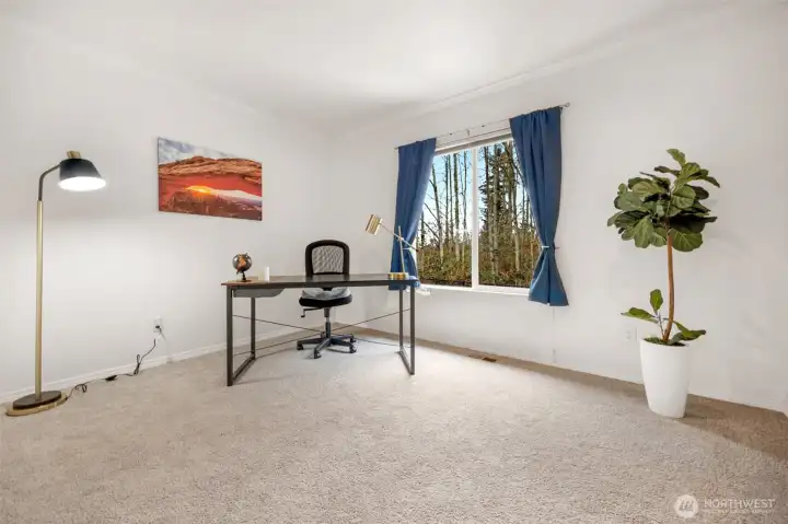 Versatile second ensuite bedroom with its own bath, ideal for guests, shared living, or a private home office setup.