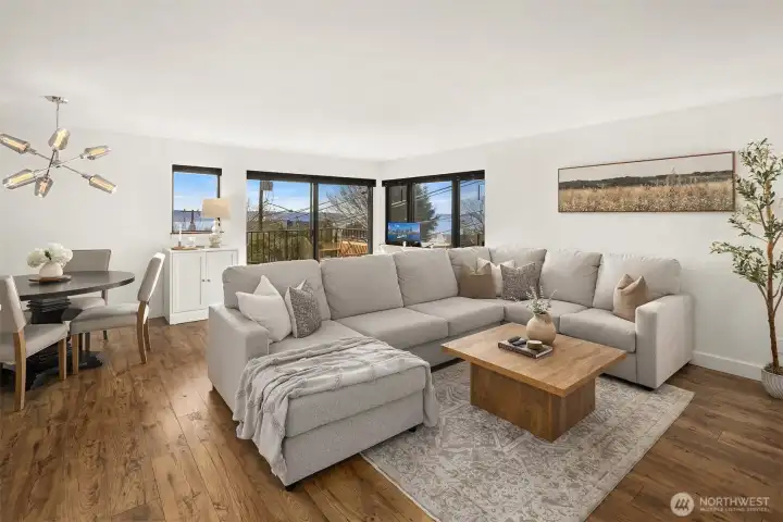 Enjoy the open concept!