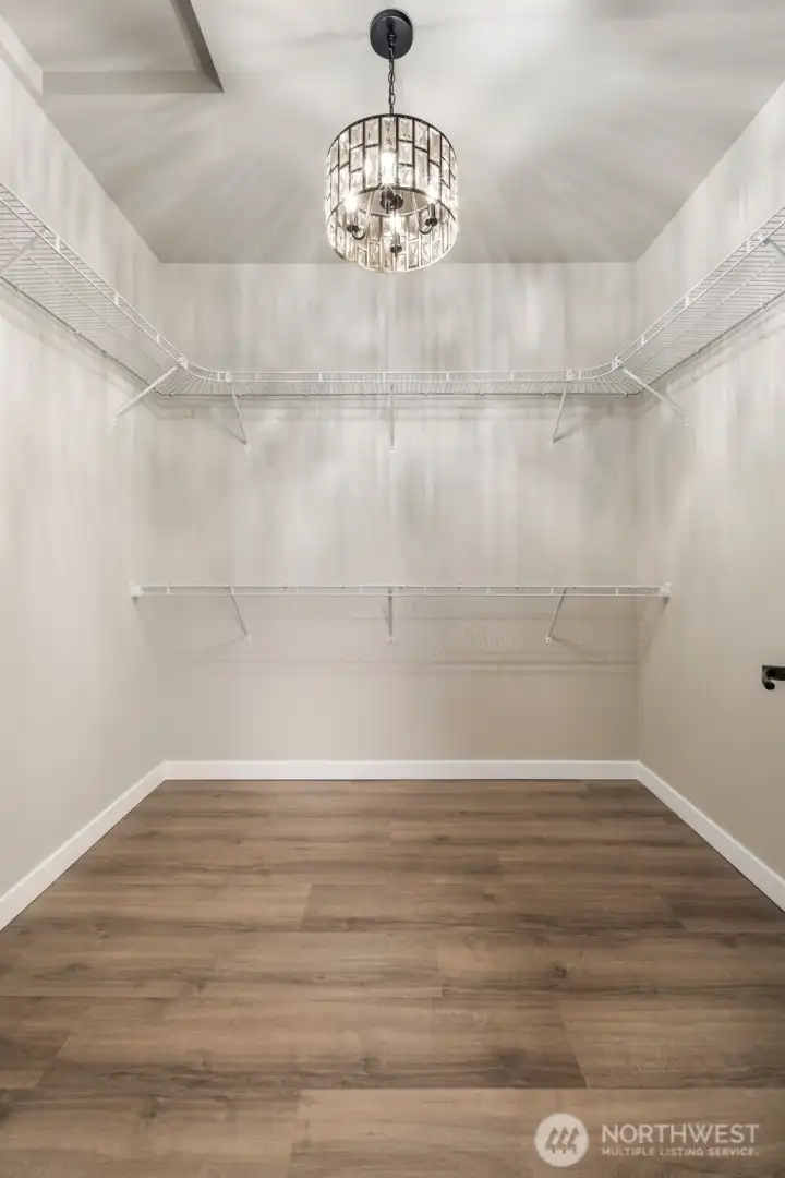 Huge walk-in closet.