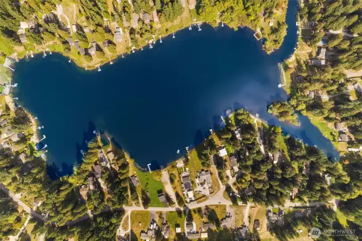 25.5 acre non-motorized lake.