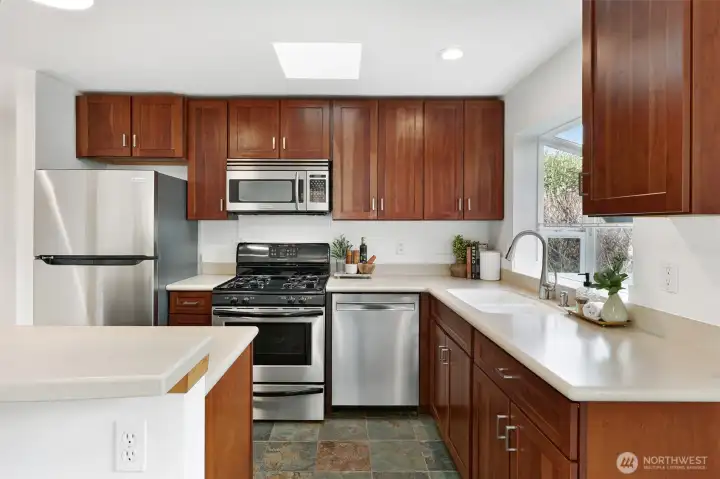 Brand new fridge, by the way...