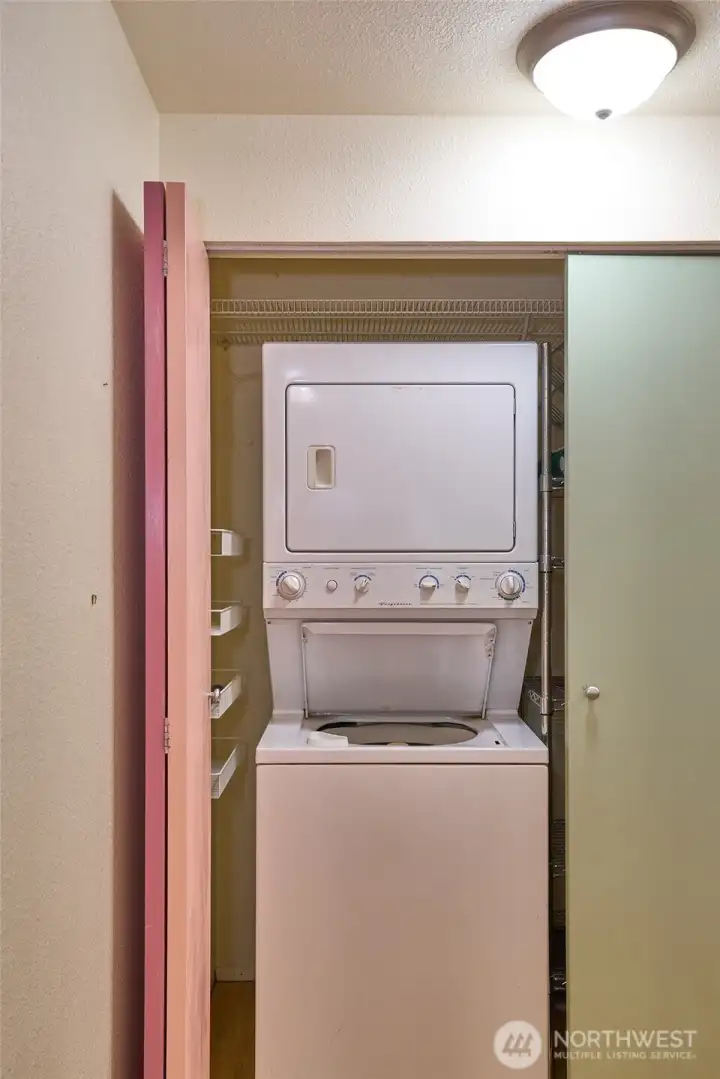 Laundry in the kitchen