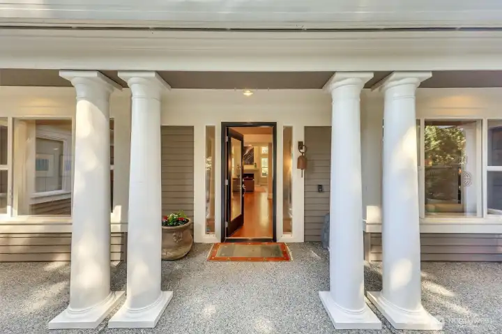Grand entrance into this stunning home