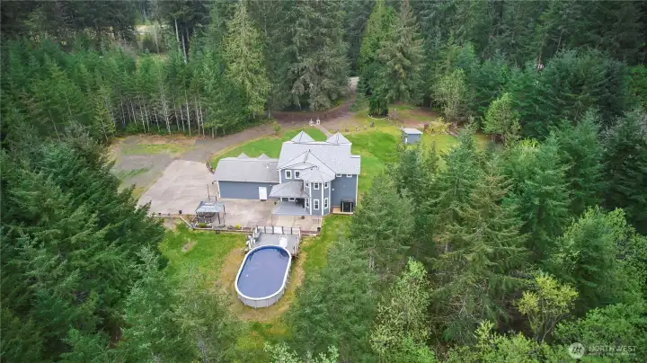 Aerial of Property