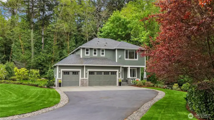 Meander down this lane to this home built by Harbor Custom Homes
