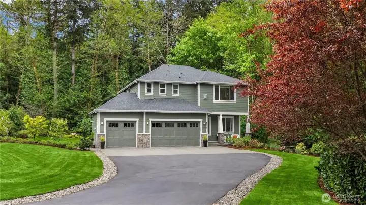 Meander down this lane to this home built by Harbor Custom Homes