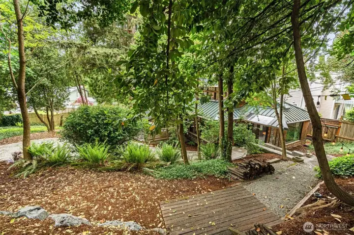 Oversized 9,856 square foot lot...your own private park