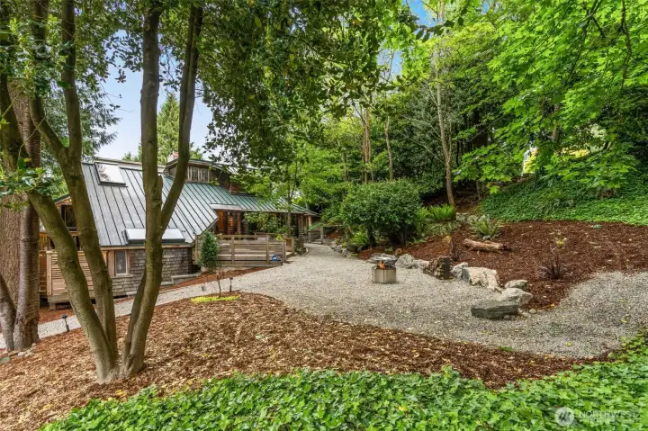 Old growth trees provides the ultimate privacy