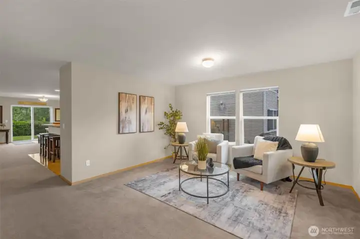 Formal living room area