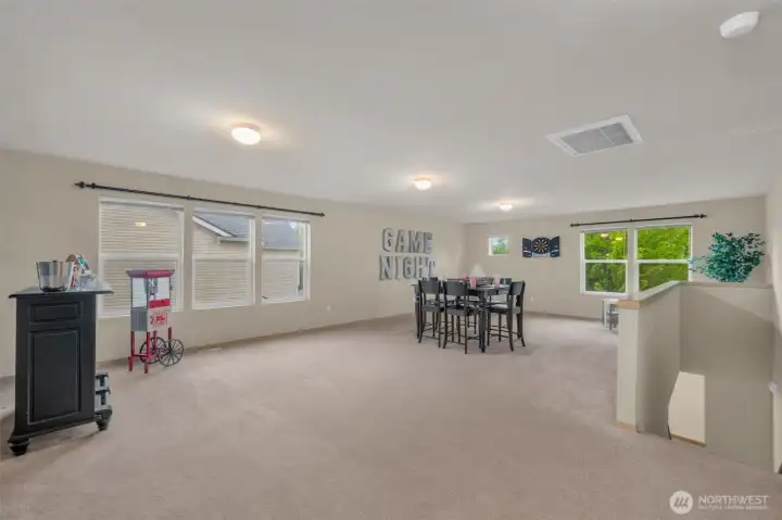 Huge loft bonus space