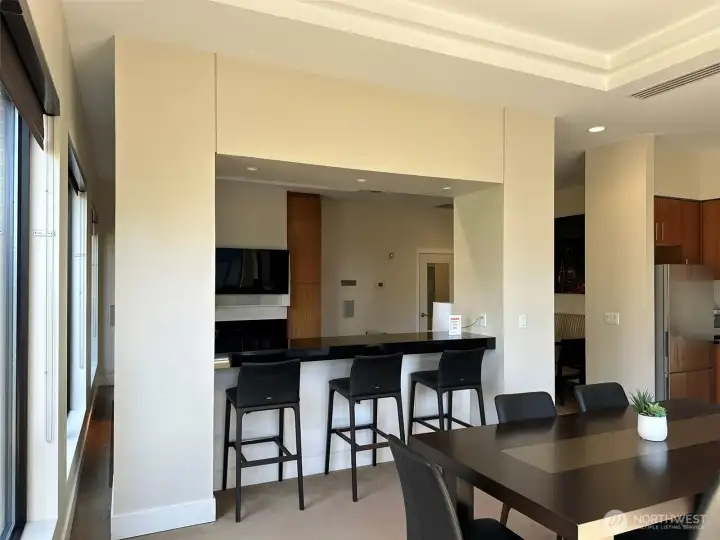 Spacious club room