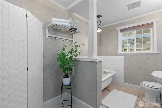 Main floor bathroom