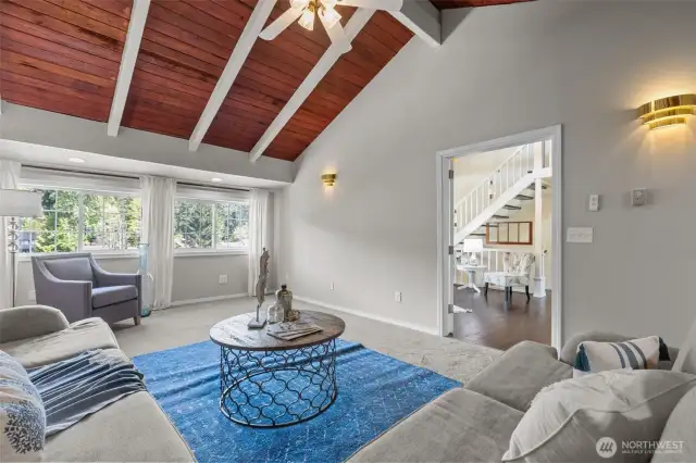 Main floor entertainment room