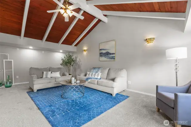 Main floor entertainment room