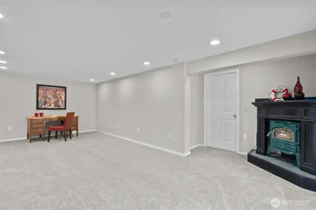 Lower family room