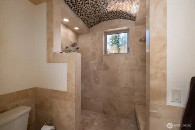 Exquisite shower...