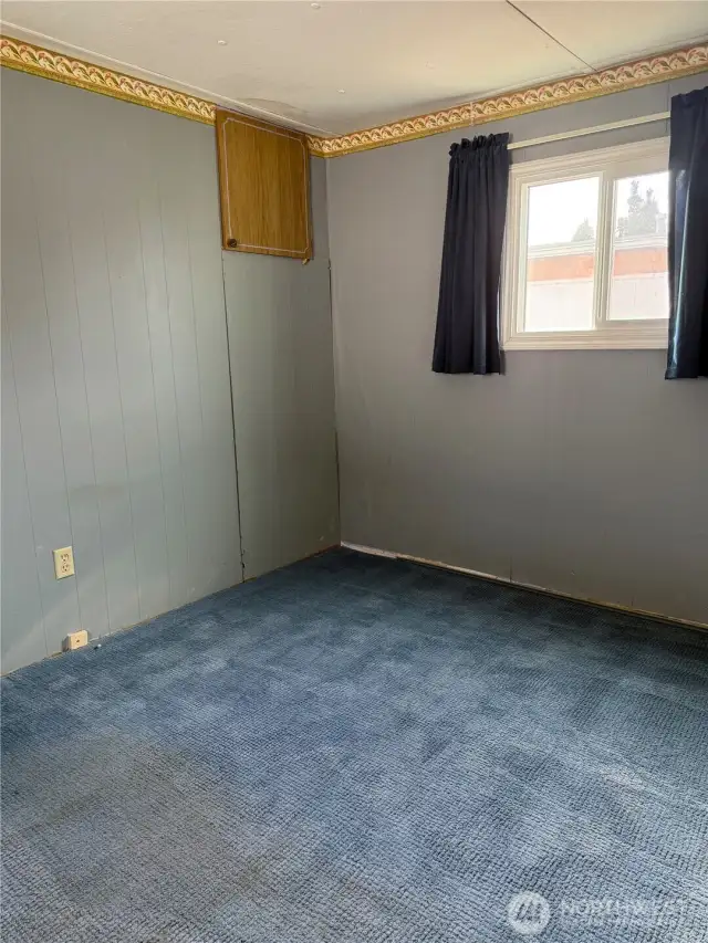 Bedroom 2/Water Heater closet
