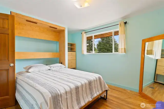 Bedroom 1 - Closet converted to murphy bed