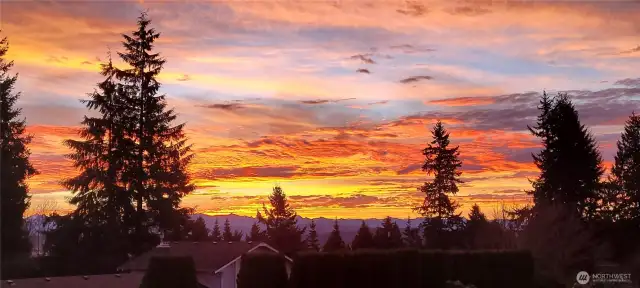 From the deck - photo courtesy of homeowner