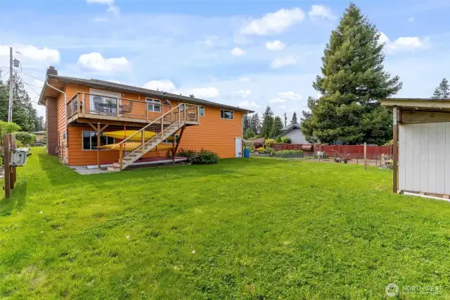 The grass is greener at this house!