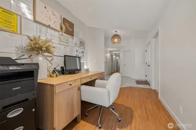 Your new office.