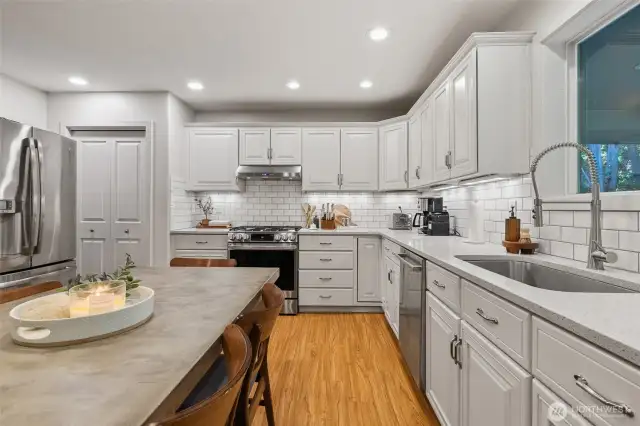 A great gourmet kitchen.
