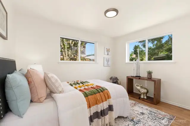 Third bedroom on the main floor
