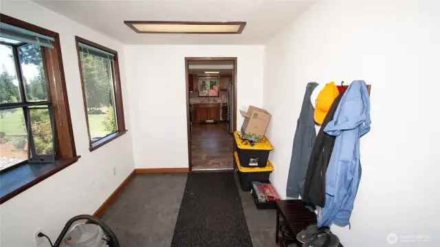 Bonus Room has much potential for growing plants & easy mudroom entrance