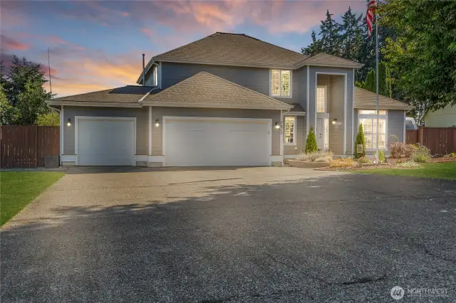 Welcome Home. Corner 1/2 acre lot