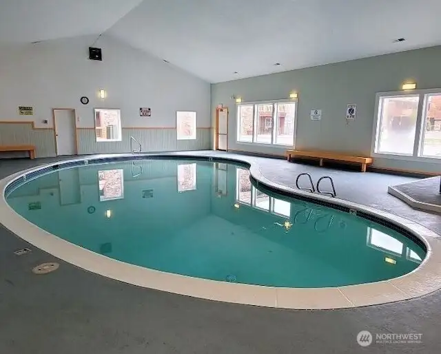 Heated indoor pool