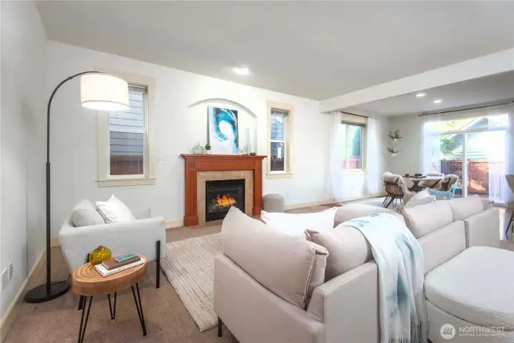 Living room on the main