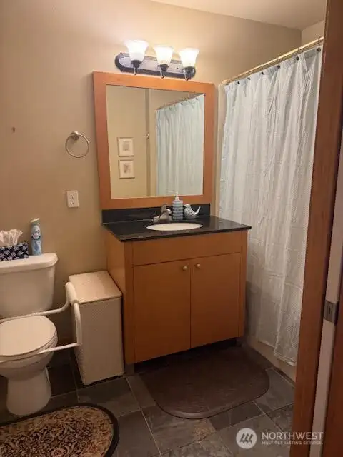 Main Bath is near 2nd bedroom