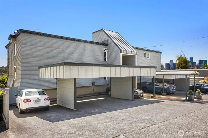 Beautiful condo with old charm offers a rare three-bedroom and 3 assigned parking spaces