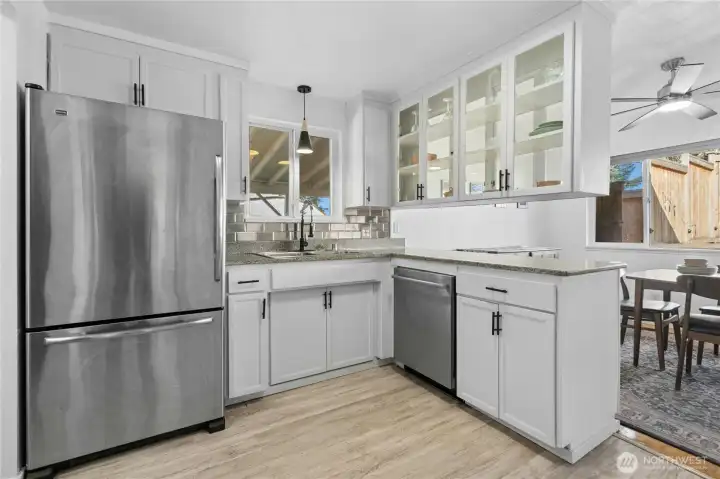 Home has a/c and ceiling fans for year round comfort!