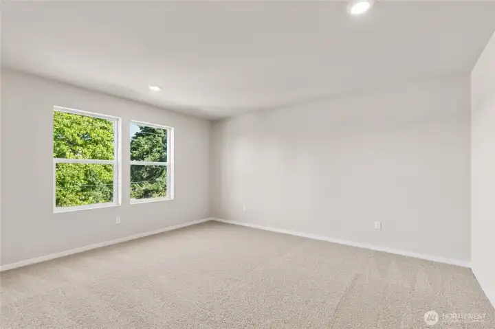 Primary Bedroom. Photos are for representational purposes only, colors, elevation and features may vary.