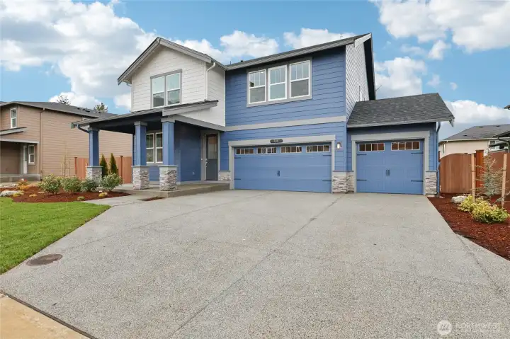 Photo rendering is representational. Actual home is under construction and finishes, elevation, and paint colors may vary. See site agent for details.