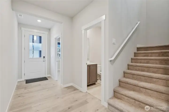 Photo rendering is representational. Actual home is under construction and finishes, elevation, and paint colors may vary. See site agent for details.