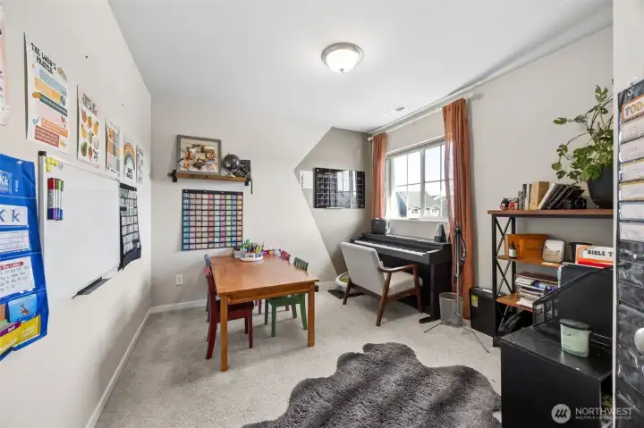 Bonus room that could easily be used as a 5th bedroom