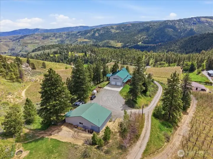 Expansive space paired with truly spectacular views.