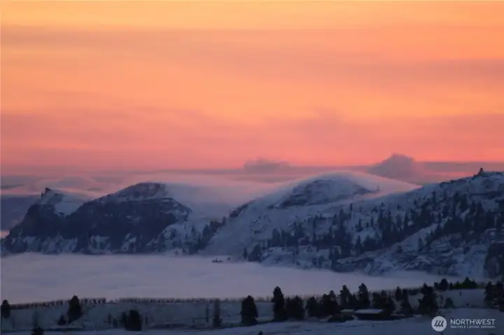 Savor serene winter views wrapped in the warmth and comfort of your new home.