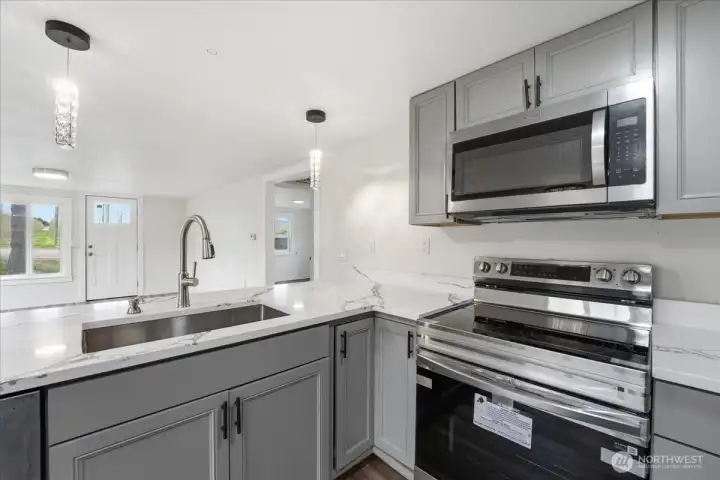 Stainless steel appliances