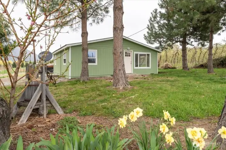 View of home from Barkley Rd