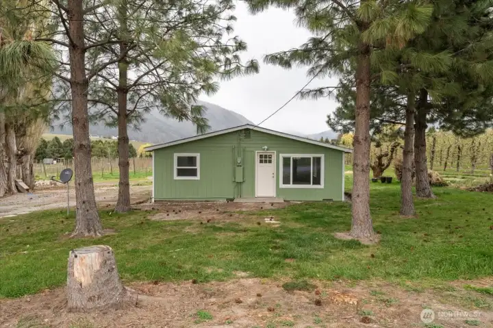 View of home from Barkley Rd