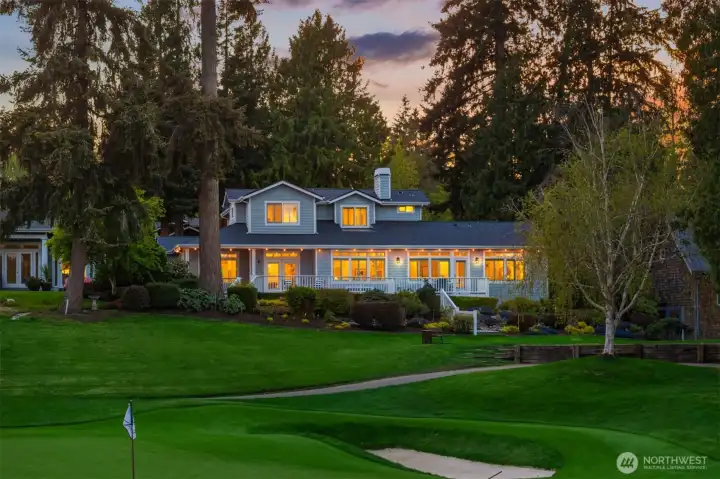 Welcome home to 712 Tiffany Meadows Drive overlooking the 1st Tee-Box of the Wing Point Golf Course.