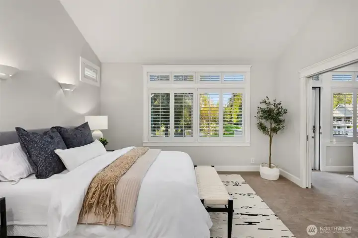 Moving over to the primary suite on the main level.