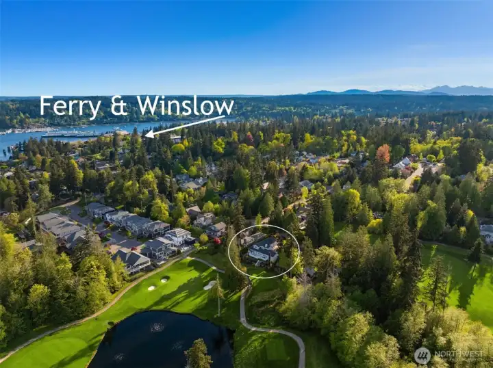 Conveniently located close to the ferry dock and Winslow amenities.