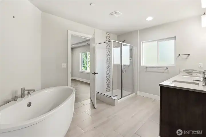 Master bathroom