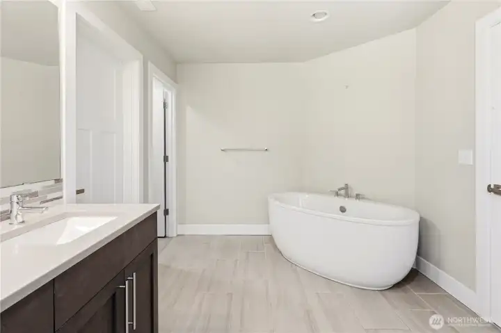 Master bathroom