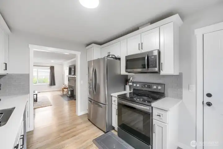 Stainless steel appliances