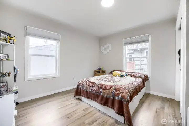 Bedroom in the main level